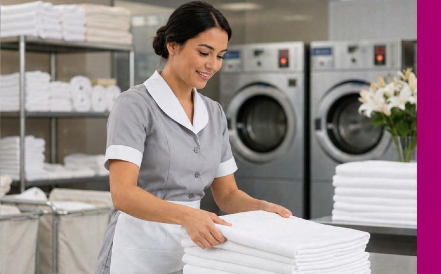 Commercial laundry operation