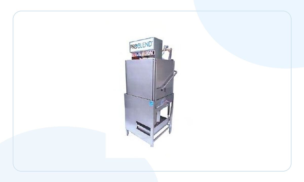 Low-temperature door-type commercial dishmachine