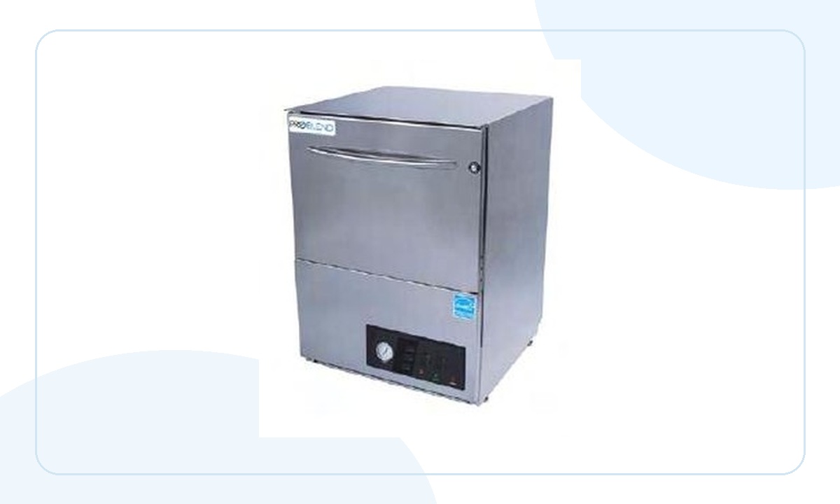Commercial undercounter dishwasher